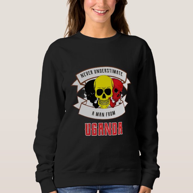 Sweatshirt Ouganda N'oubliez Jamais (Devant)