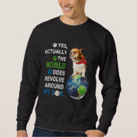 Oui En Fait Le Monde Résout Autour De Mon Chien
