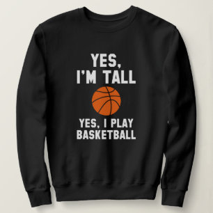 Sweatshirt Oui, je suis grand.