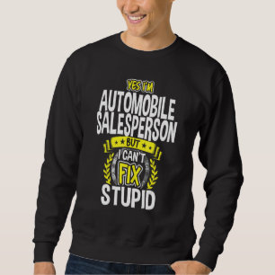 Sweatshirt Oui, je suis vendeur automobile
