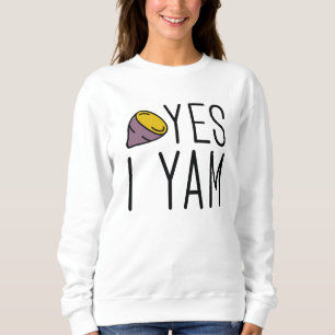 Sweatshirt Oui Je Yam