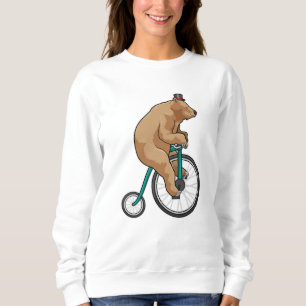 Sweatshirt Ours au cirque à vélo