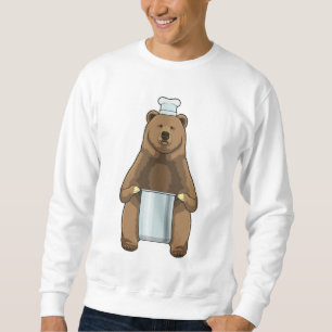 Sweatshirt Ours comme cuire avec pot de Cuisine