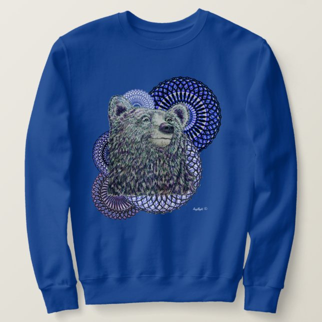 Sweatshirt ours courageux (Design devant)