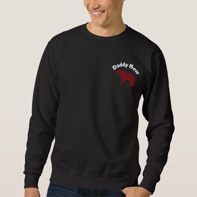 SWEATSHIRT OURS DADDY (Devant)