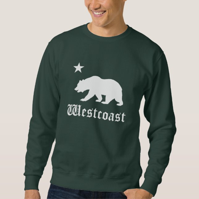 Sweatshirt Ours de la côte ouest (Devant)