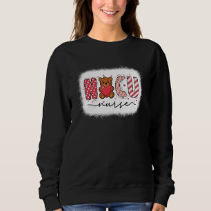 Sweatshirt Ours en cœur mignon infirmière en soins intensifs