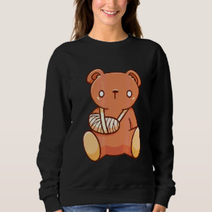 Sweatshirt Ours en peluche blessé