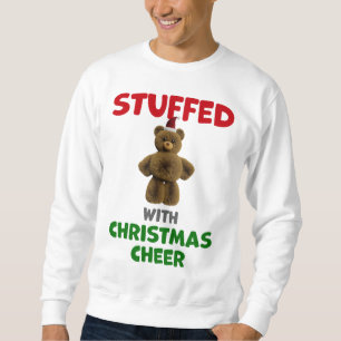 Sweatshirt Ours en peluche rempli de joie de Noël