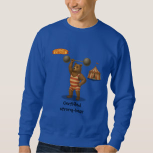 Sweatshirt Ours fort certifié
