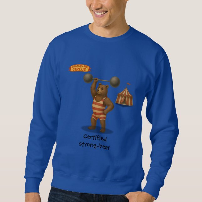 Sweatshirt Ours fort certifié (Devant)