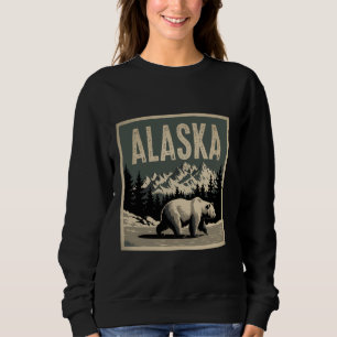 Sweatshirt Ours grizzli de l'Alaska Ours Brown