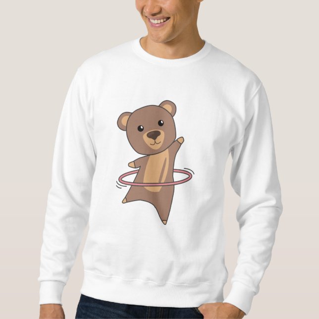 Sweatshirt Ours Hullern Sport Mignonnes Animaux Ours Ours (Devant)