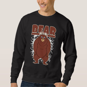 Sweatshirt Ours Ours Avec Moi Jeu Drôle