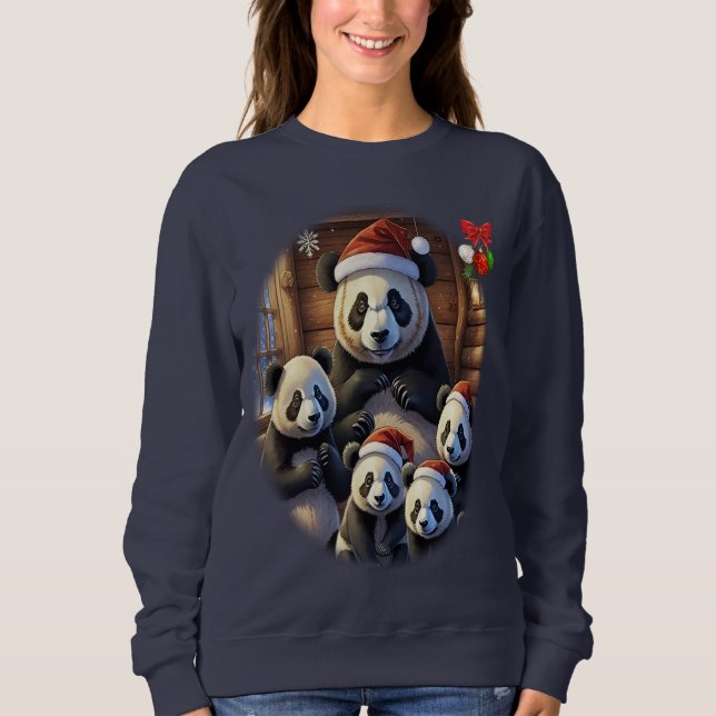 Sweatshirt Ours Pandas (Devant)
