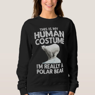 Sweatshirt Ours Polaire cool Pour Hommes Femmes Costume Humai