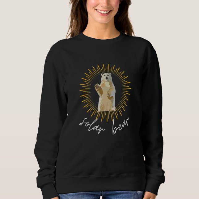 Sweatshirt Ours Solaire Ours Polaire (Devant)