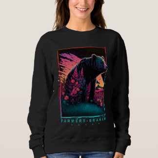 Sweatshirt Ours vintage de Farmers Branch Texas