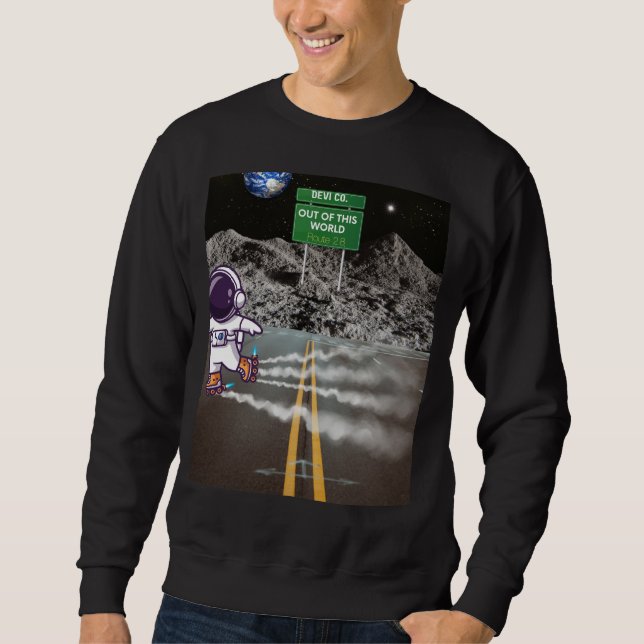 Sweatshirt Out Of This World - Route 28 sweat-shirt (Devant)