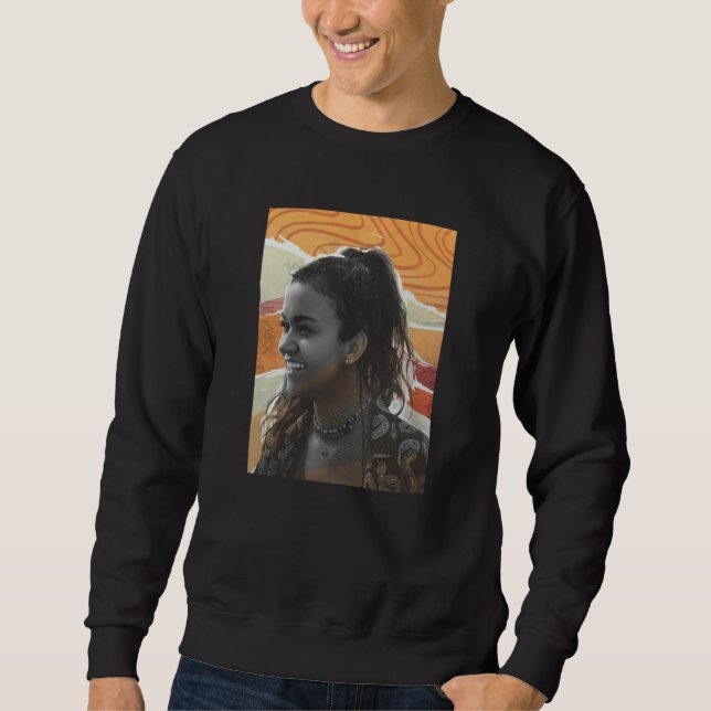Sweatshirt Outer Banks Season 3 Kiara Mixed Media Collage Por (Devant)