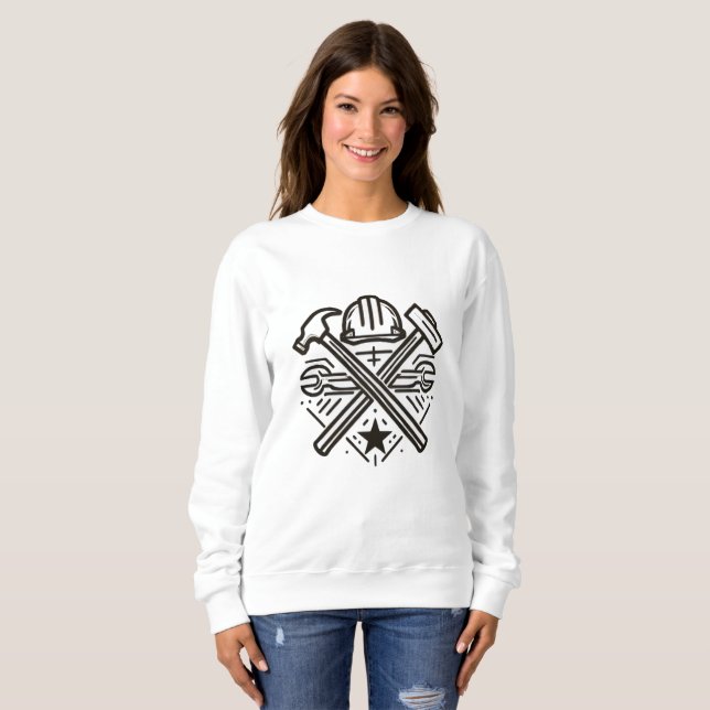 Sweatshirt Outils d'honneur (Devant entier)