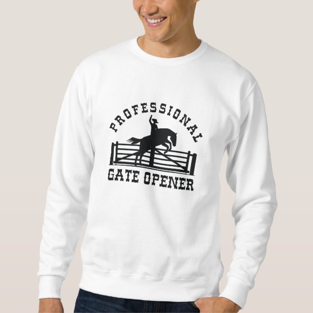 Sweatshirt Ouverture de porte professionnelle (Devant)