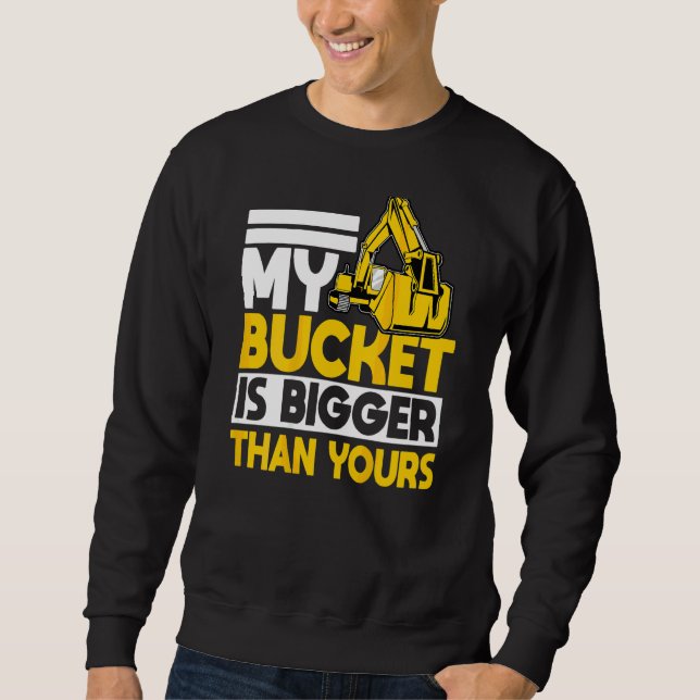 Sweatshirt Ouvrier de construction sur le dos de vêtement 1 (Devant)