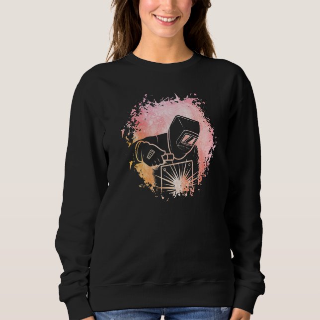 Sweatshirt Ouvrier de serrurier de soudure 6 (Devant)
