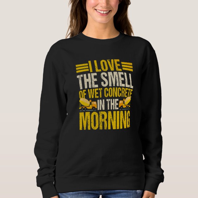 Sweatshirt Ouvrier du bâtiment   Maçon Manoeuvre Maçon (Devant)
