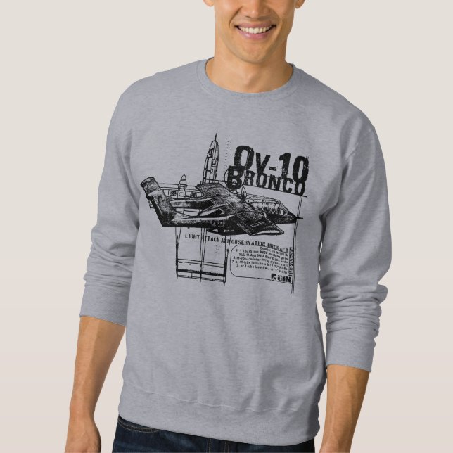 Sweatshirt OV-10 Bronco (Devant)