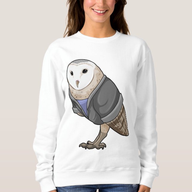 Sweatshirt Owl comme secrétaire (Devant)