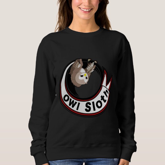 Sweatshirt Owl Sloth (Devant)
