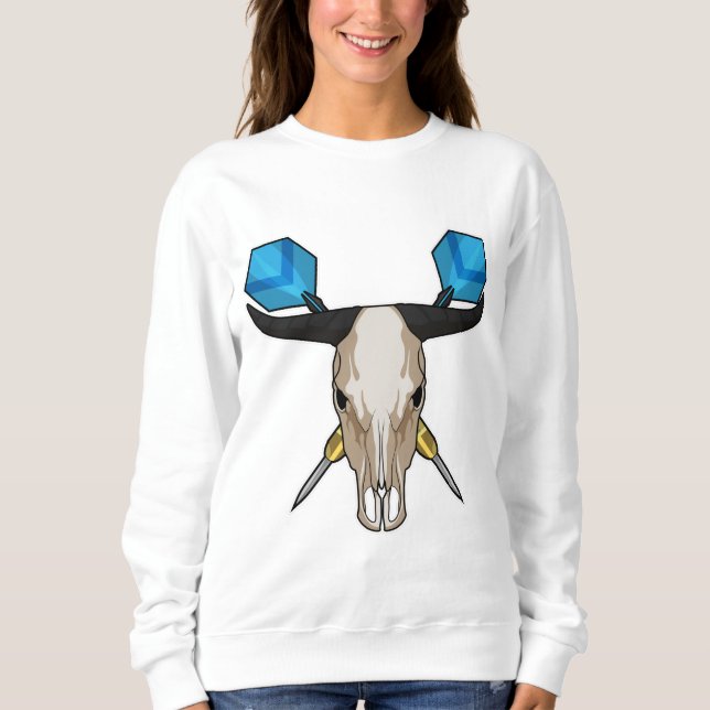 Sweatshirt Ox aux fléchettes avec fléchette (Devant)