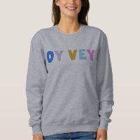 Oy Vey Funny Yiddish Expression mignonne colorée