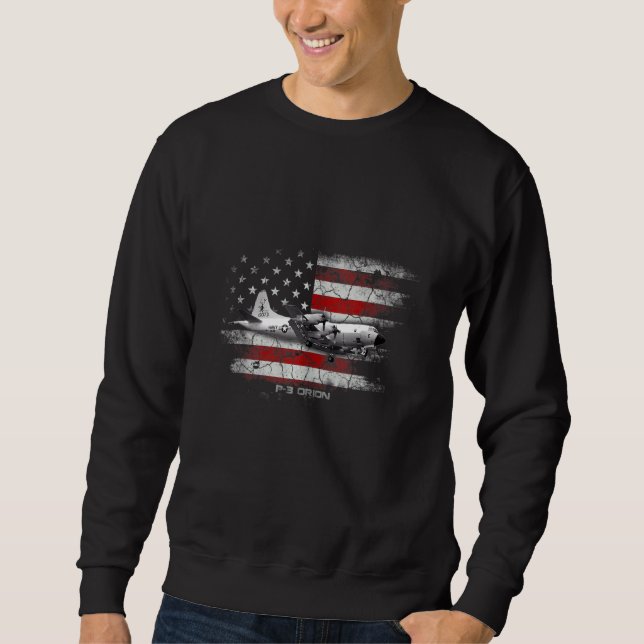 Sweatshirt P 3 Volet pilote d'avion Indicateur Orion Anti-Sou (Devant)