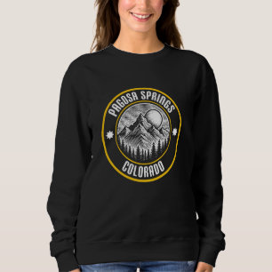 Sweatshirt Pagosa Springs Colorado USA Mountain Design