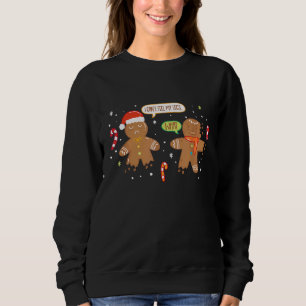 Sweatshirt Pain d'épices Homme mignon Noël Cookie Pain d'épic