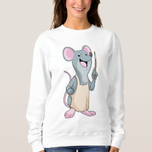 Sweatshirt Painter with Paint brush