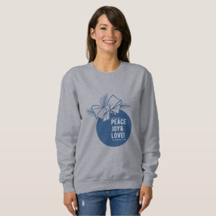 Sweatshirt Paix, Amour et Joie