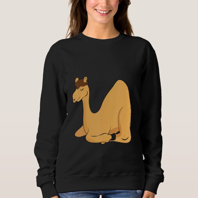 Sweatshirt Pajamas Children Snooze Light Children Dromedary S (Devant)
