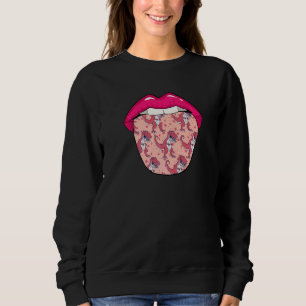Sweatshirt Paléontologue langue de dinosaure  Dinosaure
