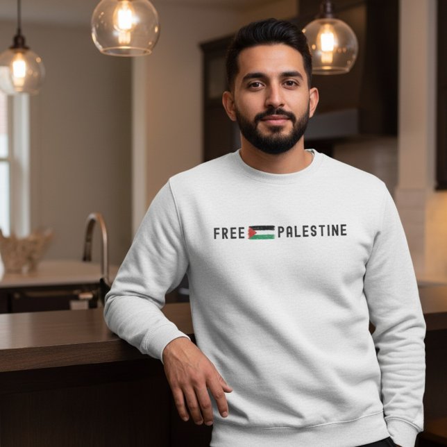 Sweatshirt PALESTINE GRATUITE pour l'homme (Créateur téléchargé)