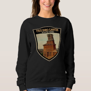 Sweatshirt Palo Duro Canyon State Park Texas Art  