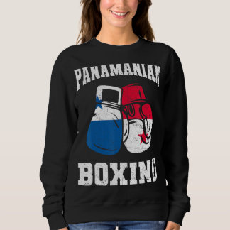 Sweatshirt Panaméen Gants de boxe Panama Pride Hommes Femmes