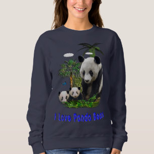 Sweatshirt Panda Bears