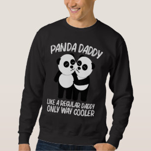 Sweatshirt Panda pour papa Papa Pandas géant chinois Forêt An