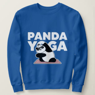 Sweatshirt panda yoga