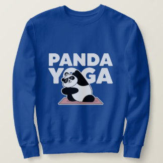 Sweatshirt panda yoga
