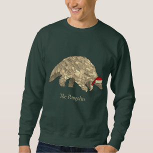 Sweatshirt Pangoline de Noël en voie de disparition Animal De
