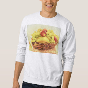 Sweatshirt "Panier de fruits" jolie photo. Commandez dès main